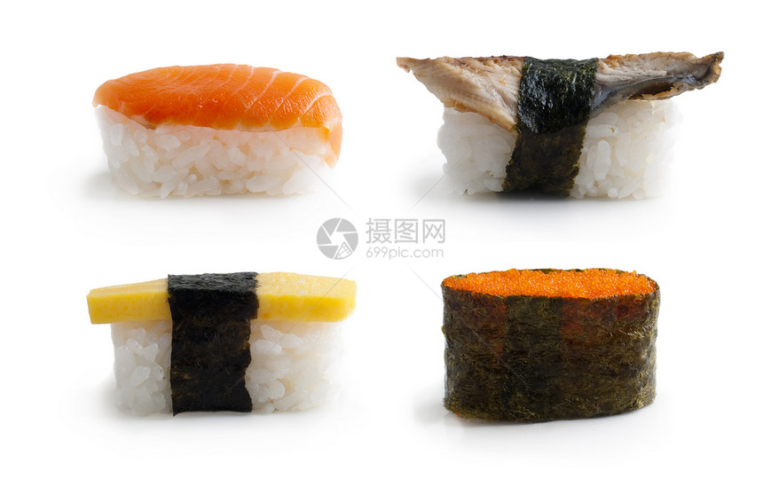寿司鳗鱼章鱼服务传统食物盘子厨房海藻团体美味图片