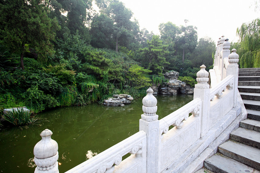 北京紫禁城附近的Beihai公园历史多样性国家吸引力皇家地标皇帝公园撤退狮子图片