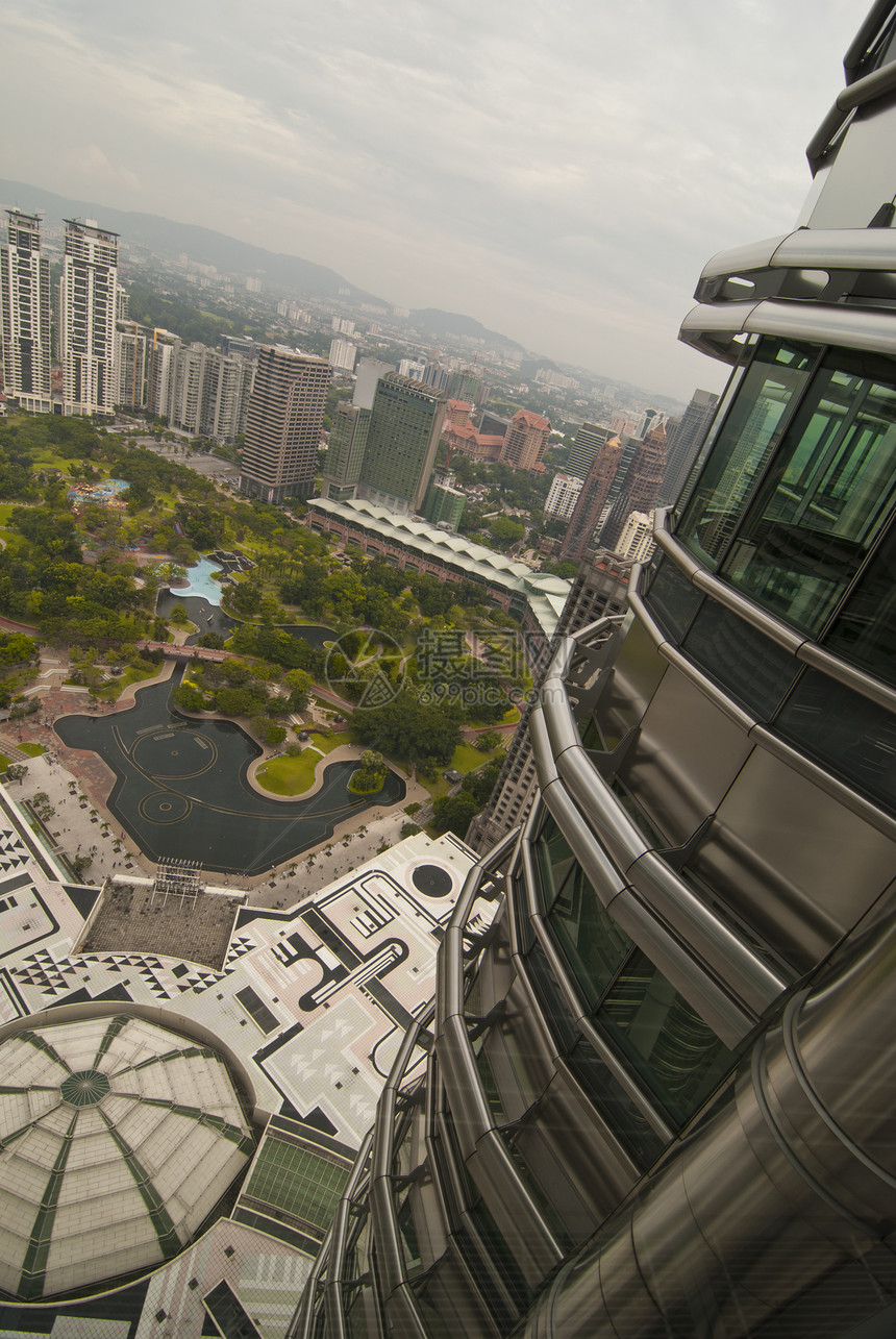 吉隆坡视图经济高楼总部建筑学城市玻璃公司摩天大楼首都景观图片