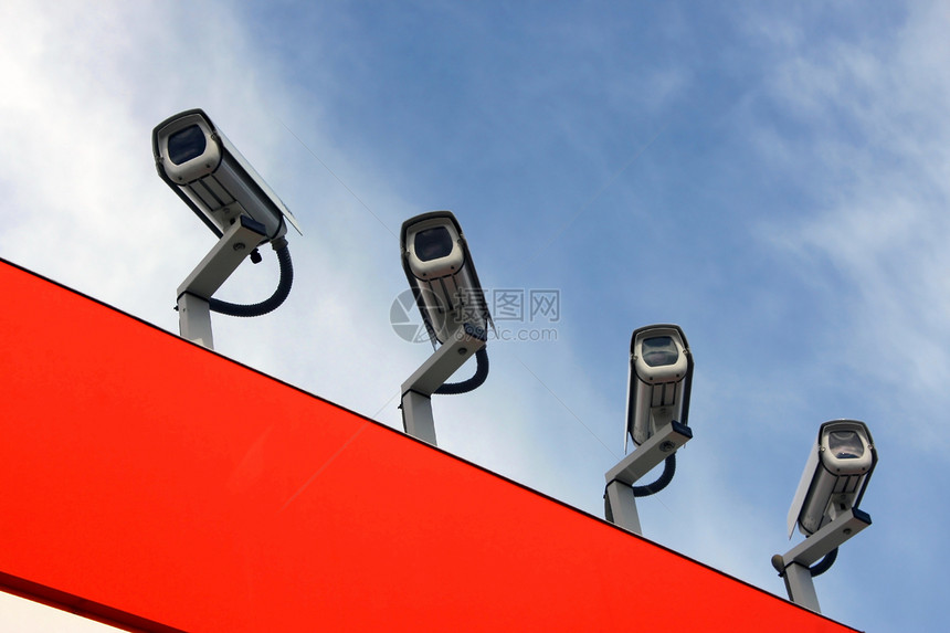 监视视频相机安全控制镜片技术图片