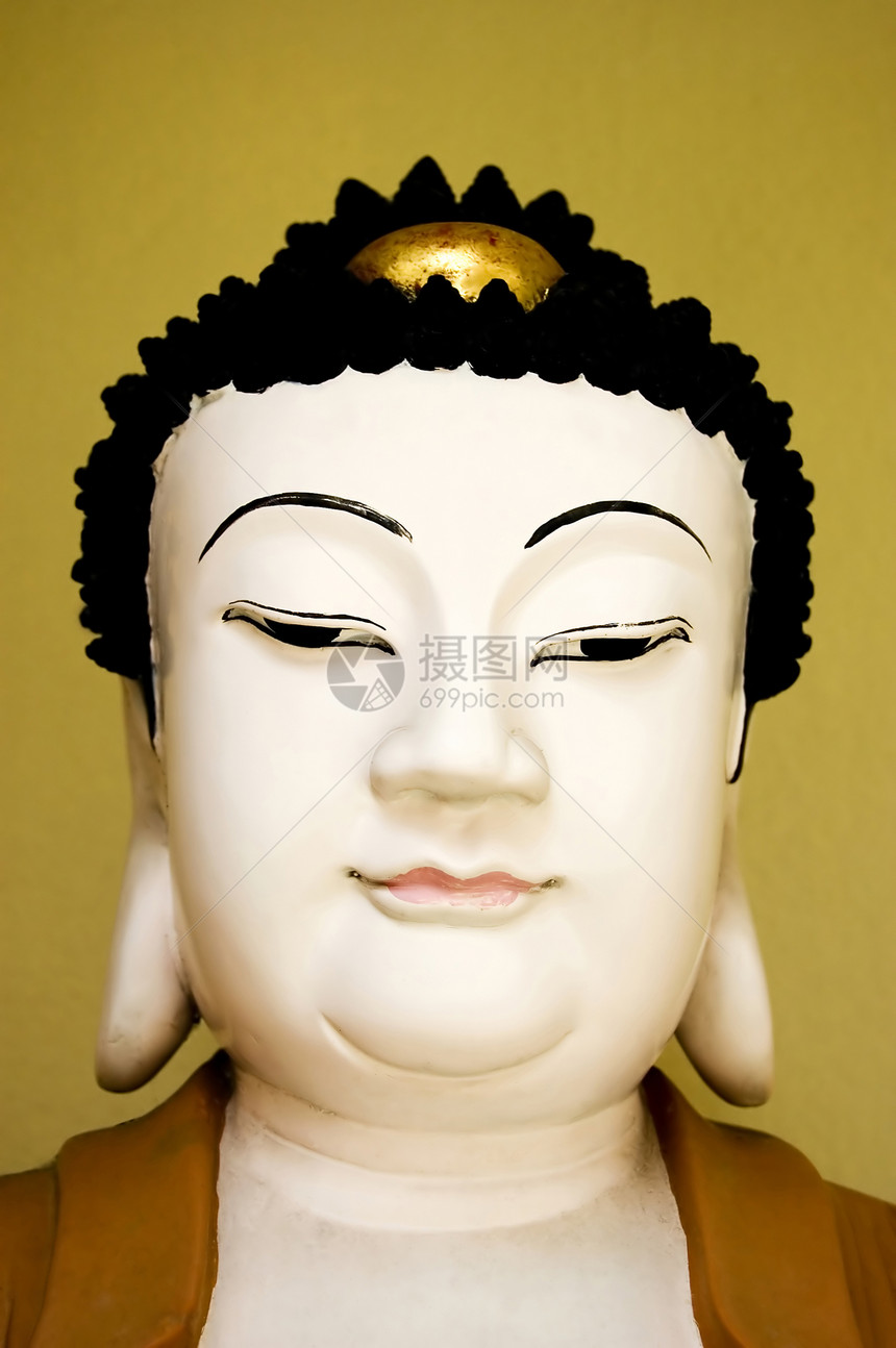 buddha 脸上帝偶像雕塑祷告石头雕像宗教岩石传统哲学图片