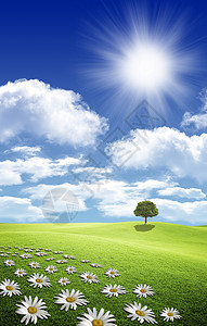 云和太阳在幕后的照片光线太阳白色宗教楼梯蓝色上帝背景图片