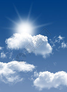 天空楼梯白色光线太阳上帝蓝色宗教背景图片