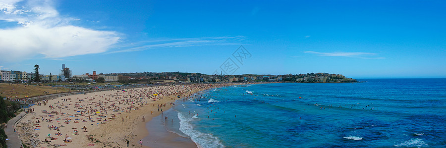 澳大利亚邦迪海滩全景-澳大利亚高清图片
