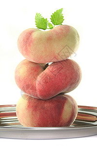 山地桃桃野桃营养植物玫瑰水果甜点背景图片
