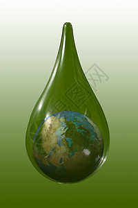 滴水自然生态水滴气泡宏观背景图片