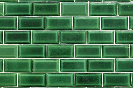 绿色装饰瓷砖背景图片