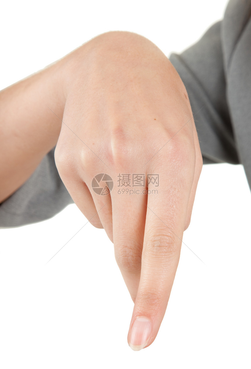 显示手势手腕手臂工作室身体女性寓言拳头数字拇指手指图片