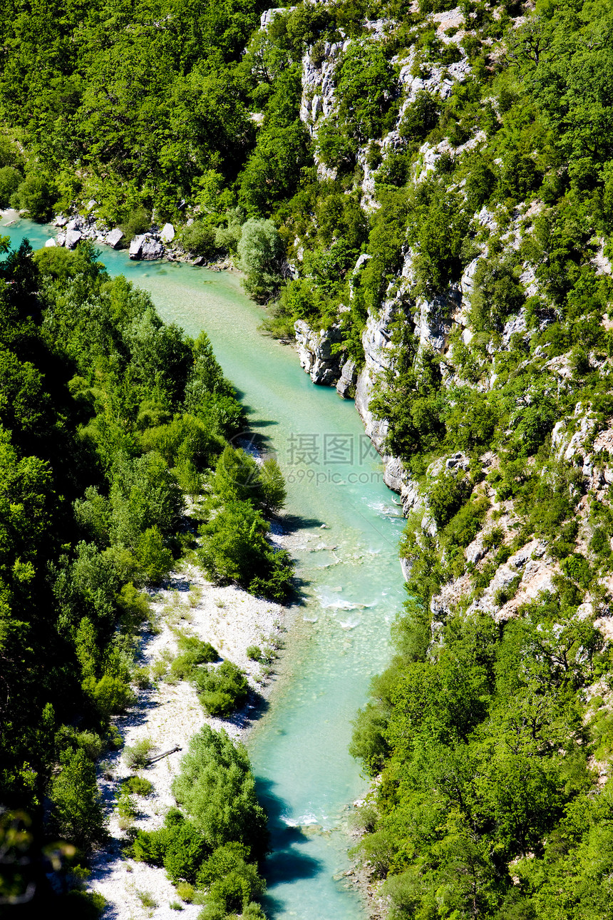 法国普罗旺斯位置外观旅行峡谷河流风景世界图片