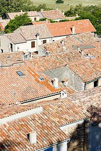 省 法国普罗旺斯峡谷村庄变量位置外观建筑学房子部门旅行房屋背景图片