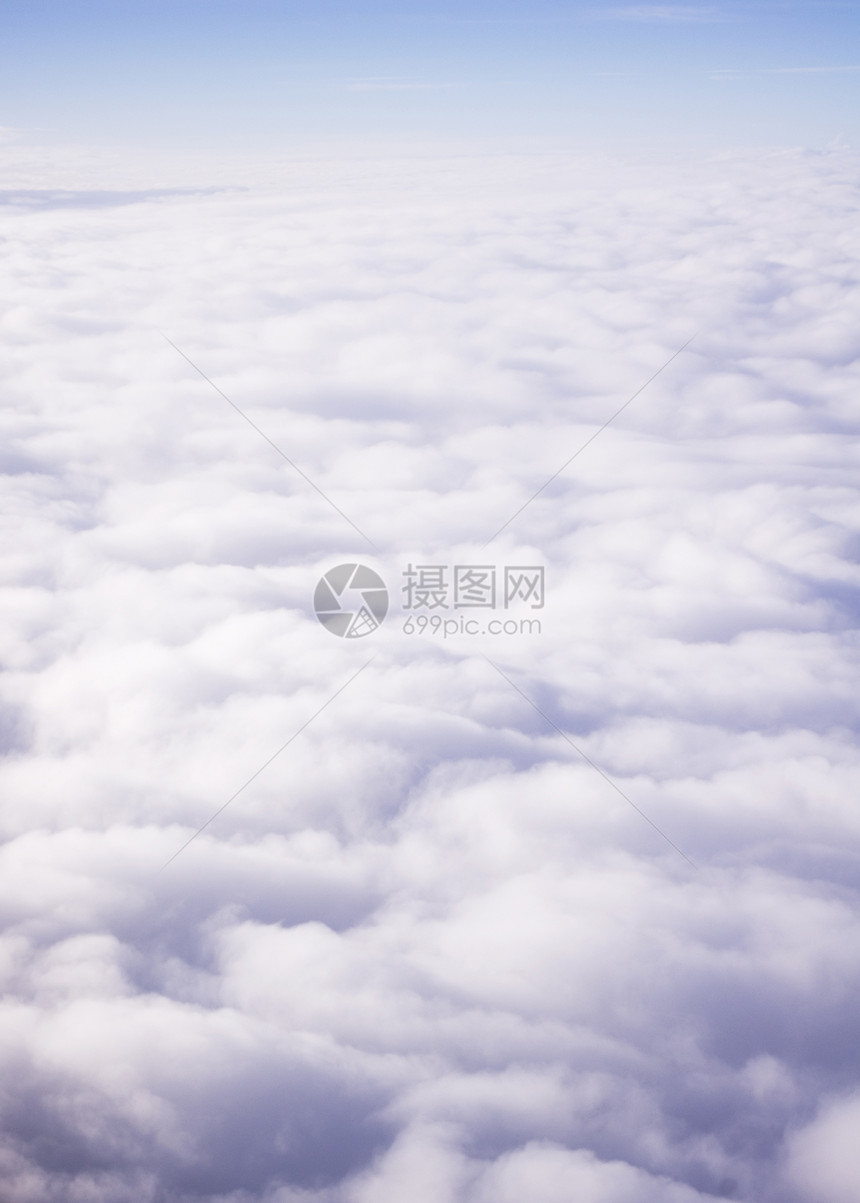 云想像力天空飞行白色天线梦幻多云航班天堂蓝色图片