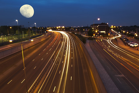 伦敦交通灯背景图片