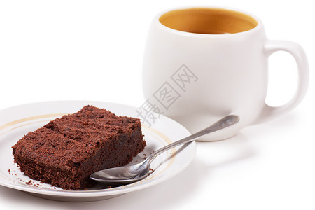 甜点巧克力食物面包文化勺子糕点蛋糕小吃服务玻璃背景图片