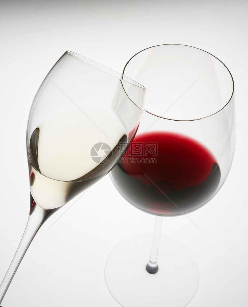 红酒杯玻璃酒吧红色图片