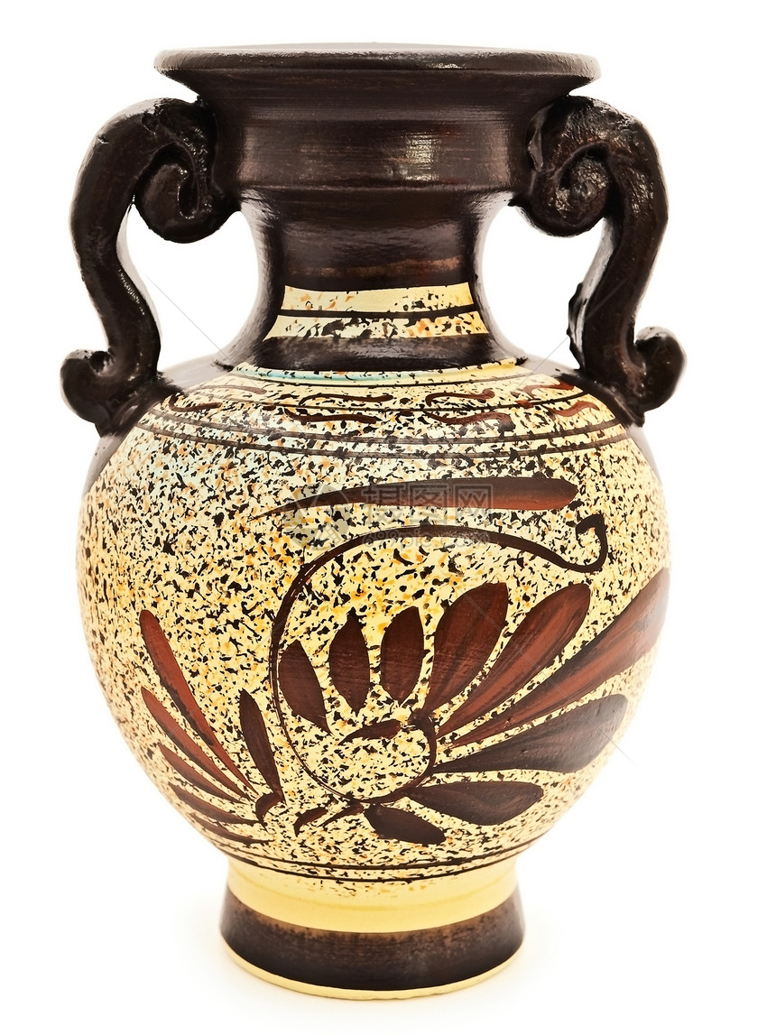 古董花瓶陶器纪念品历史陶瓷水壶古物文化历史性手工用具图片