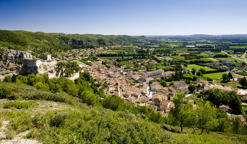 Boulbon 普罗旺斯 法国旅行部门城堡世界外观村庄城市位置图片