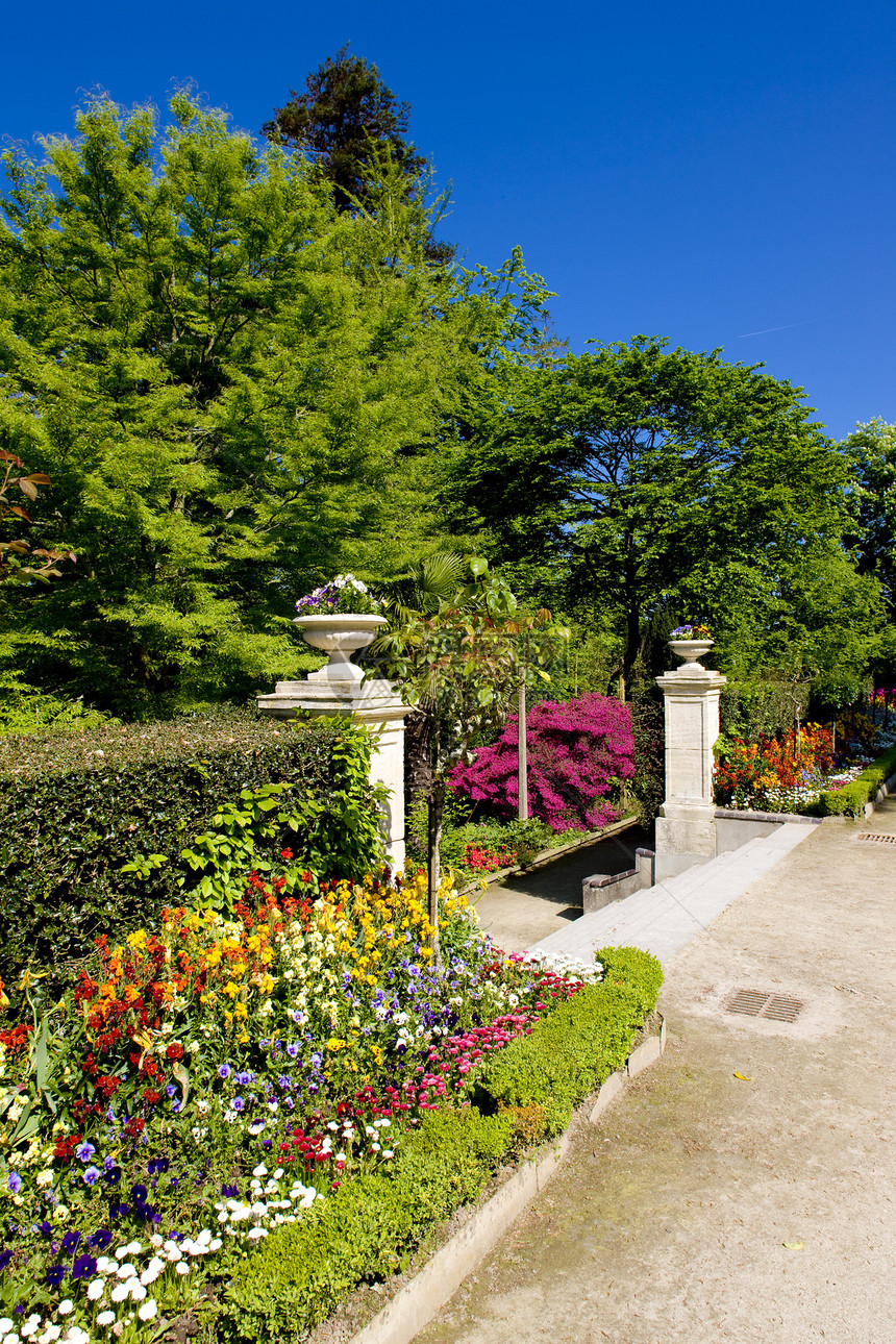 法国诺曼底花园 库坦斯花园位置外观保险费园艺世界植物群植物树木植物学旅行图片
