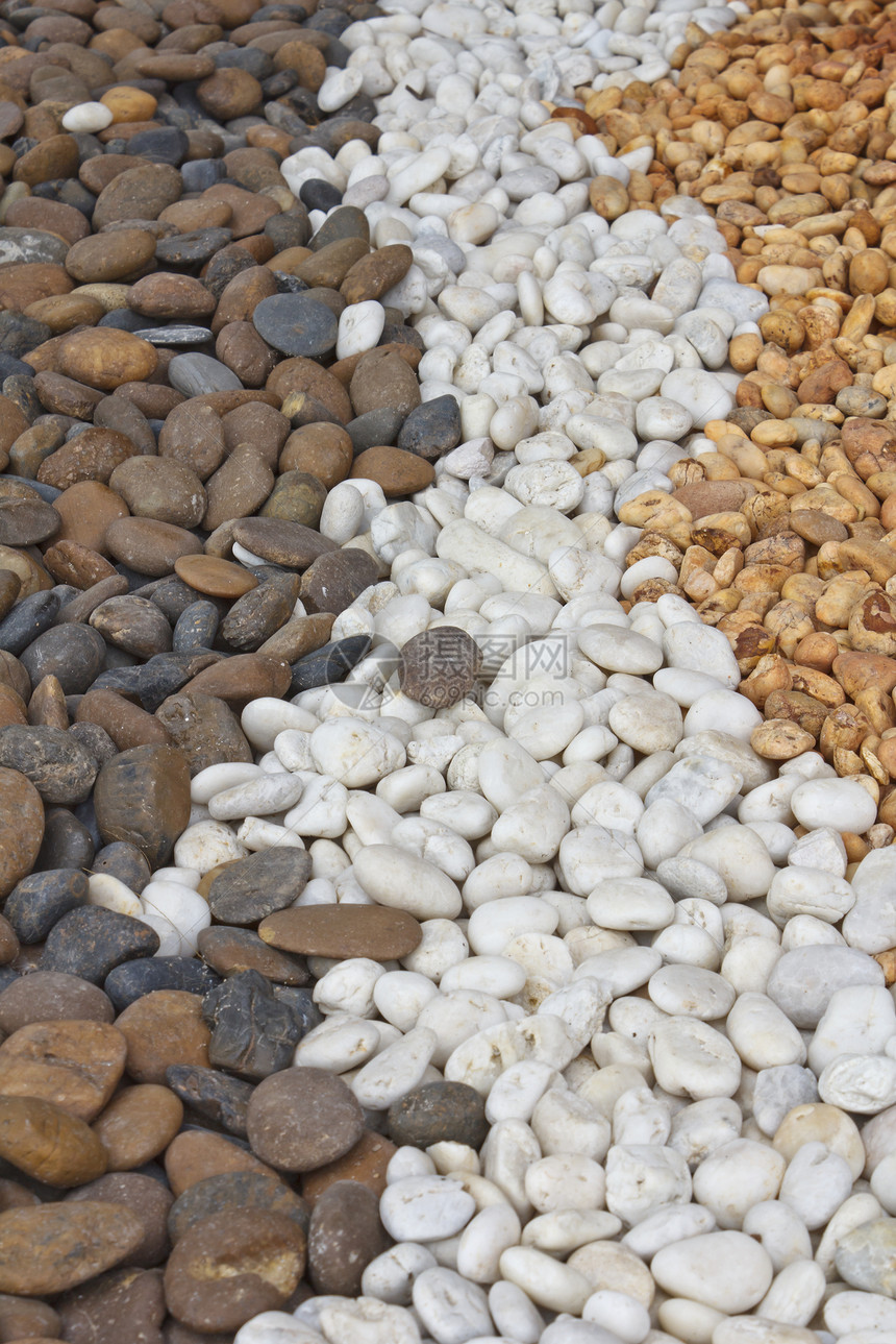 石头背景白色花园岩石曲线物体纹理棕色卵石图片