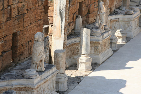 古代剧院文明火鸡考古学国家旅行建筑学体育场城市建造历史背景图片