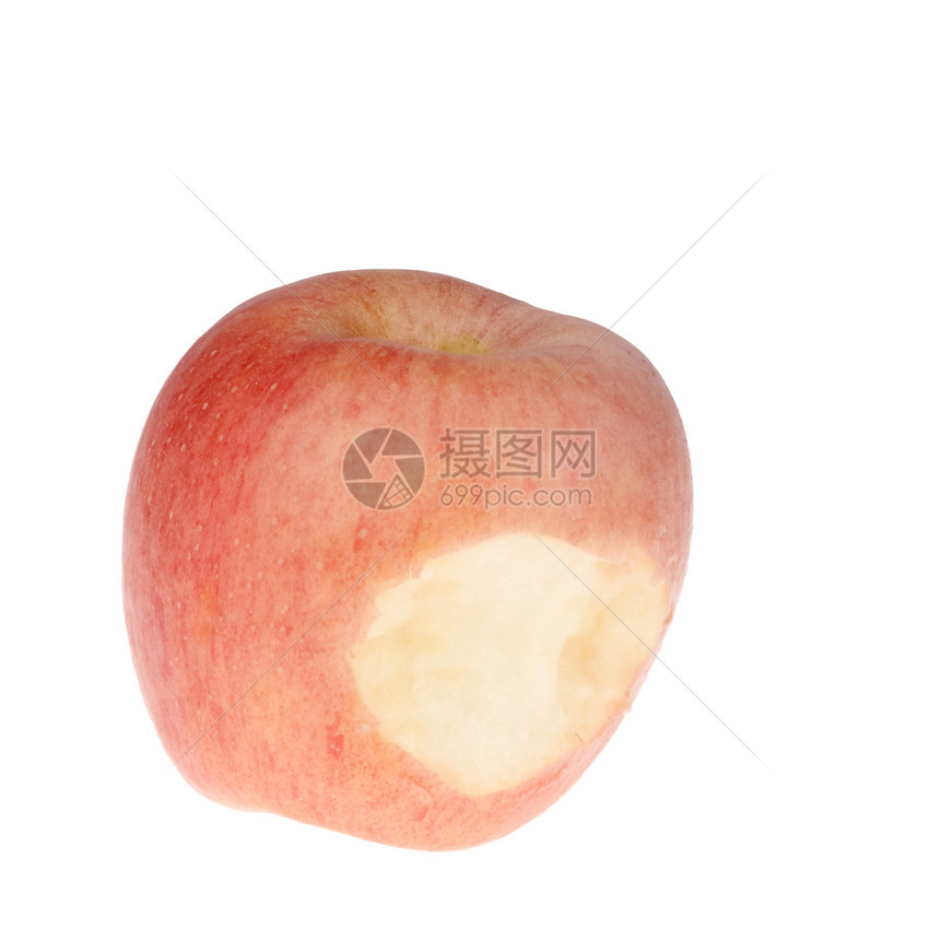 苹果小吃水果白色食物宏观图片