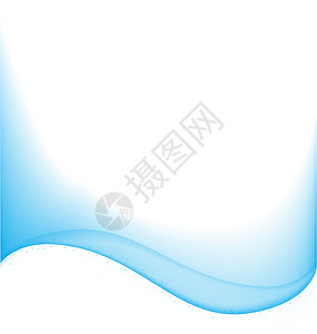 蓝背景摘要海浪空白墙纸艺术广告牌白色技术运动插图蓝色背景图片