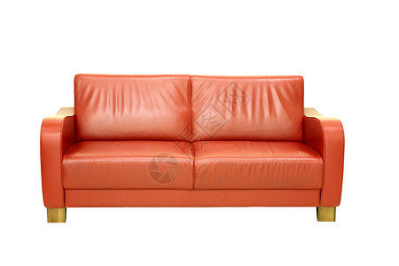 红沙发红色长椅白色奢华房间家具休息背景图片