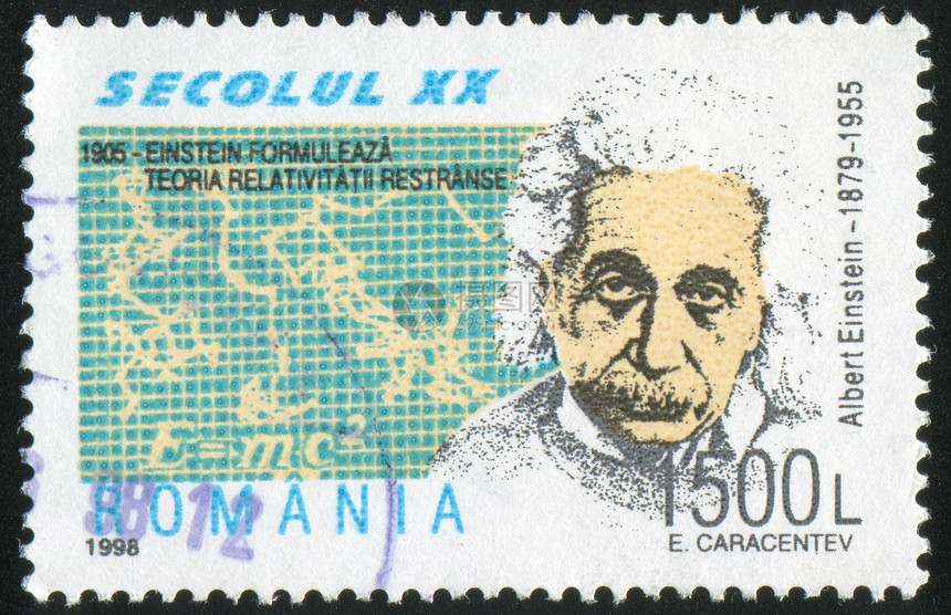 阿尔伯特爱因斯坦头发明信片邮票邮件理论成人邮资邮戳男人海豹图片