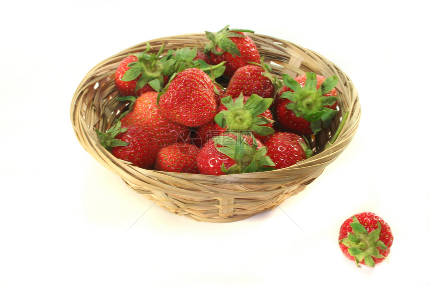 草莓花园红色诱惑土果浆果水果果味课程欢乐甜点图片