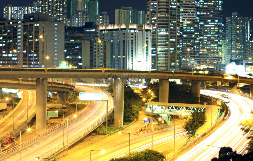 香港市中心交通流量城市建筑公共汽车摩天大楼汽车街道戏剧性小径景观运动图片