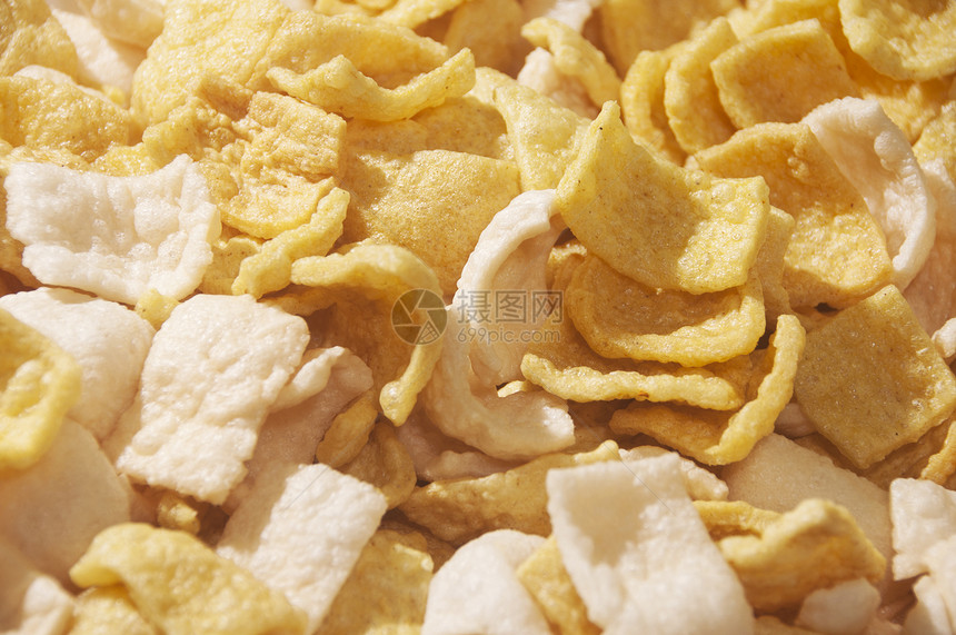 Crackers 缩裂器筹码黄色食物营养鱼味小吃图片