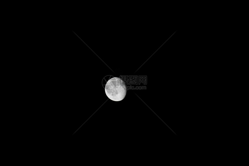 月亮天空月光图片
