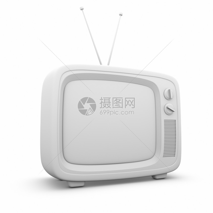 Retro TV 转发电视技术广播复古信息媒体复兴图片