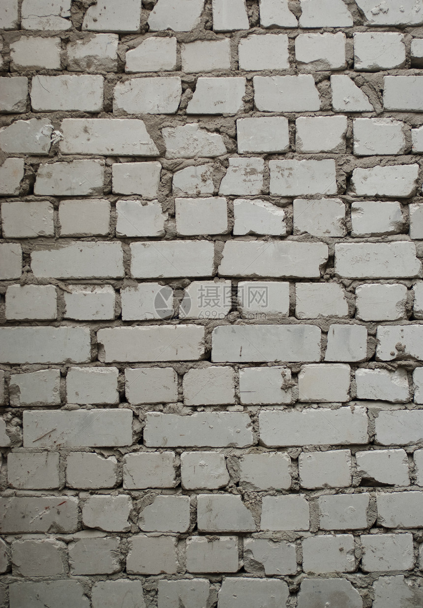 Pale 灰砖墙纹理黏土砖墙石工石头材料建筑学建筑水泥砂浆装饰图片