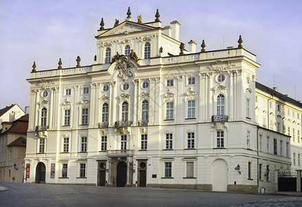 布拉格宫背景图片