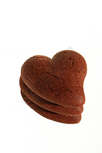 巧克力饼干芯片背景图片