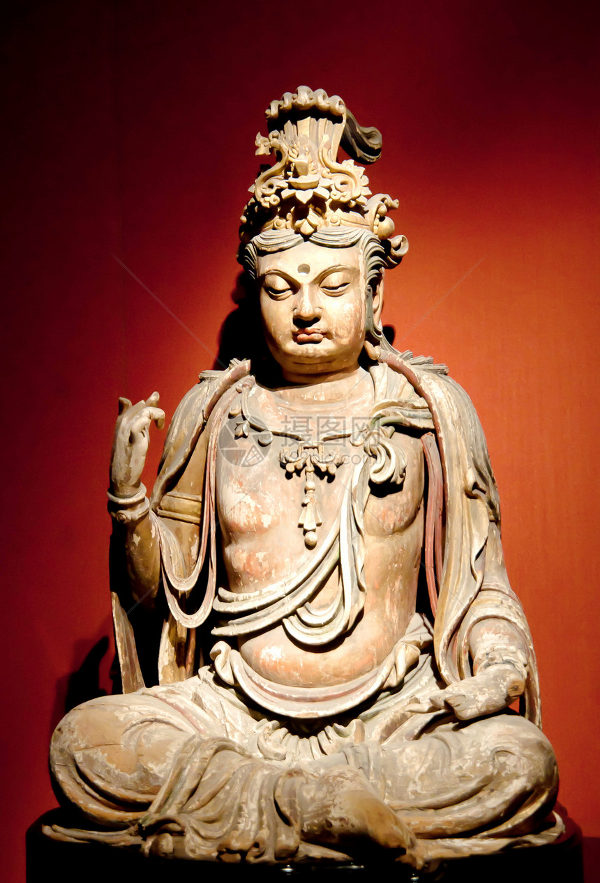 中国古老的佛教雕塑图片