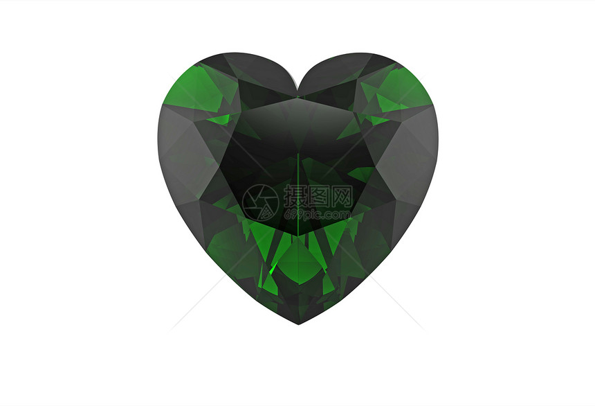 绿色钻石绿宝石图片