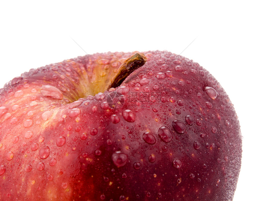 美味的红苹果红色水果食物图片