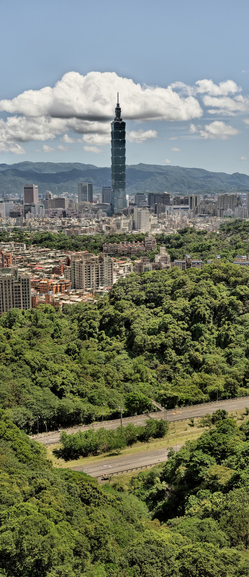 台北全景城市风景图片