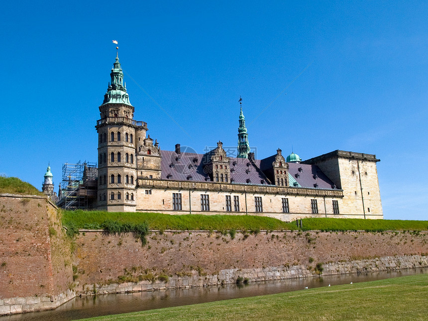 Kronborg 哈姆雷特埃尔西诺尔赫辛格堡丹麦旅游文化遗产城市建筑遗产地标堡垒游客观光村庄图片