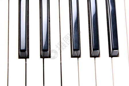 钢琴键背景音乐白色黑色钥匙乐器旋律键盘塑料合成器背景图片