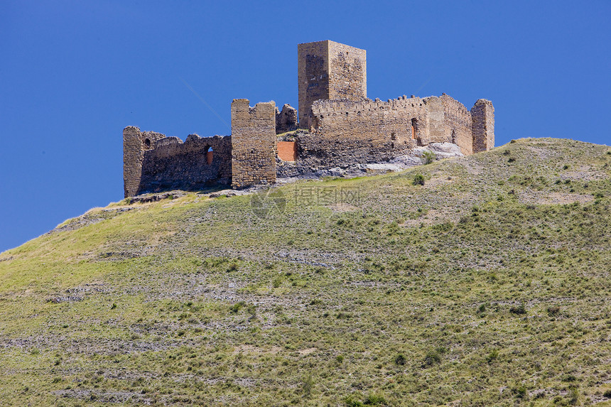 西班牙城堡废墟据点景点世界堡垒位置建筑外观要塞建筑学地标图片