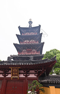 中国苏州汉尚西寺寺庙雕塑宗教宝塔建筑物雕刻佛教徒精神背景图片