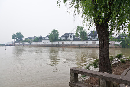 苏州有名的风巧风景区房子枫桥诗人运河建筑物背景