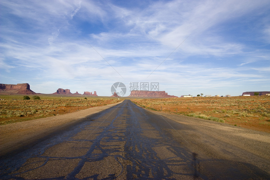 巨石峡谷全景日落农村橙子沙漠旅行纪念碑红色图片