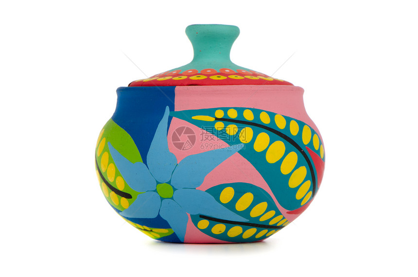 彩色粘土锅粉色钱盒釉面土制黏土绿色蓝色橙子陶瓷红色图片