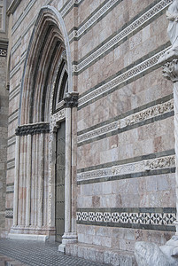 旁观墨西拿大教堂的外墙马赛克后殿金库纪念碑大教堂涂层风格历史性历史天花板背景