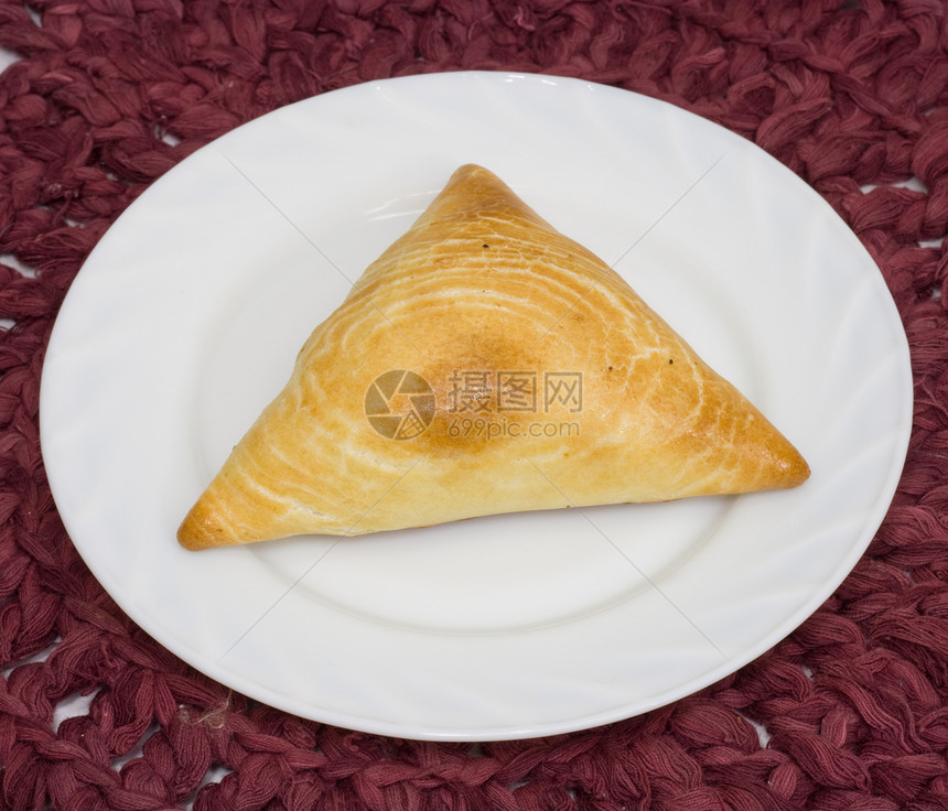 萨摩沙油炸糕点熟食午餐马来语大部分传统三角形营养小吃图片