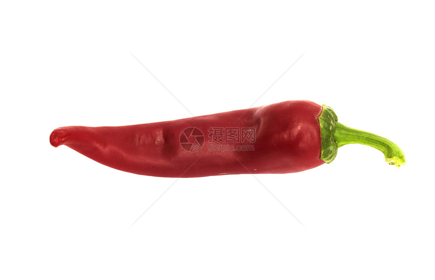 红辣辣椒胡椒寒冷香料蔬菜孤独红色食物图片