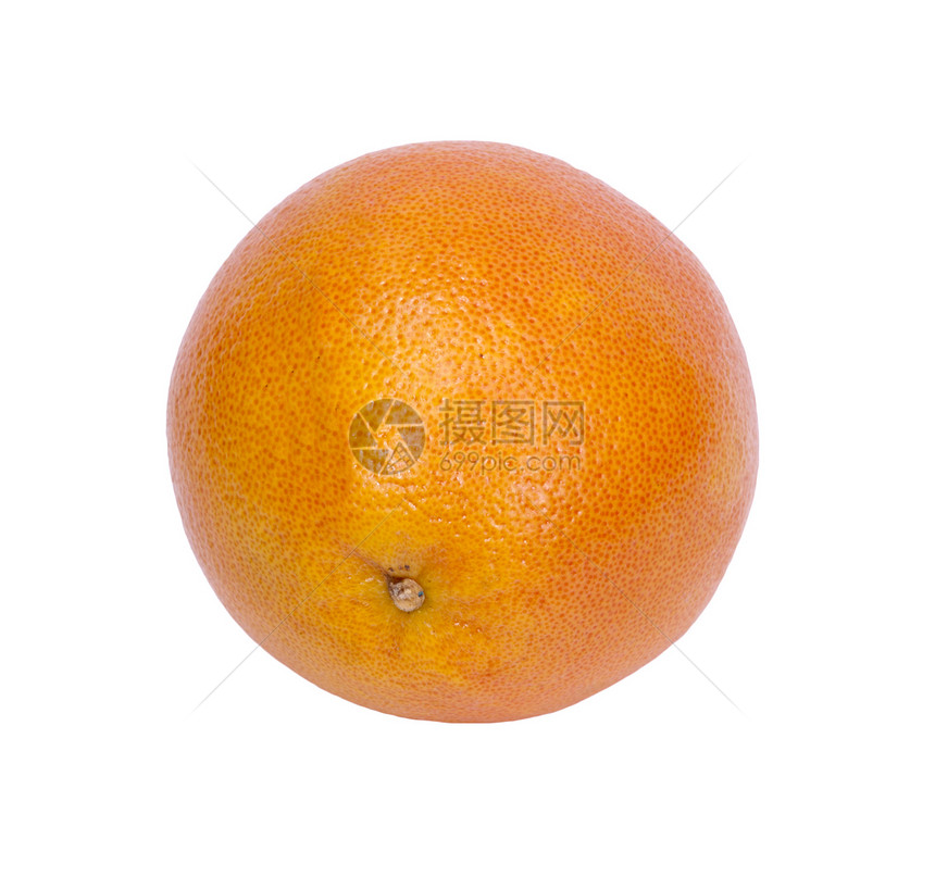 白色背景的葡萄汁红色橙子热带柚子粉色皮肤食物水果图片